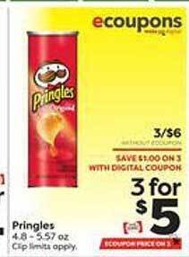 Weis Markets Pringles offer