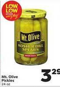 Weis Markets Mt. olive pickles offer