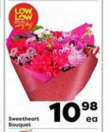 Weis Markets Sweetheart bouquet offer
