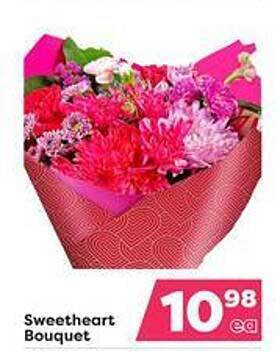 Weis Markets Sweetheart bouquet offer