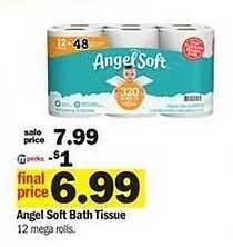 Meijer Angel soft bath tissue offer