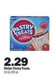 Meijer Meijer pastry treats offer