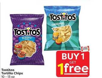 Weis Markets Tostitos tortilla chips offer