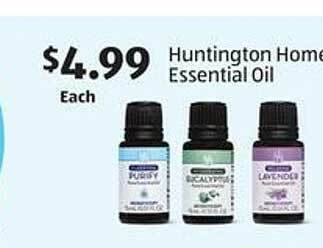 Aldi Huntington home essential oil offer