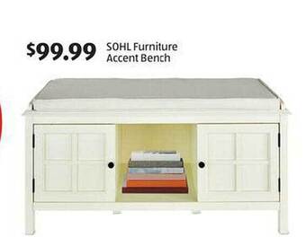 Aldi Sohl furniture accent bench offer