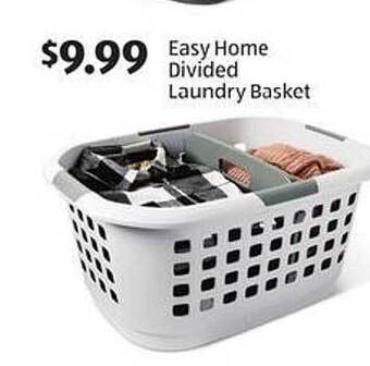 Aldi Easy home divided laundry basket offer