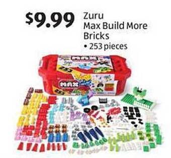 Aldi Zuru max build more bricks offer