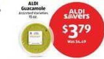 Aldi Aldi guacamole offer