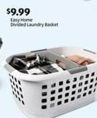 Aldi Easy home divided laundry basket offer