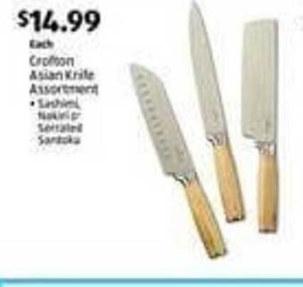 Aldi Crofton asian knife assortment offer