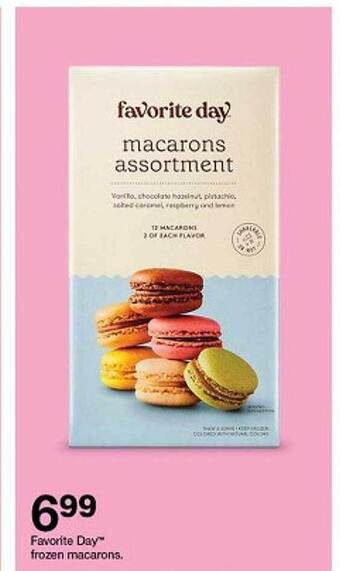 Target Favorite day frozen macarons offer