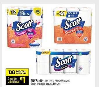 Dollar General Scott® offer