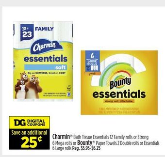 Dollar General Charmin® or bounty® offer