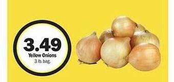 Meijer Yellow onions offer