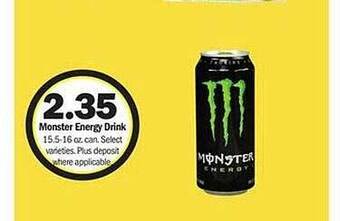 Meijer Monster energy drink offer