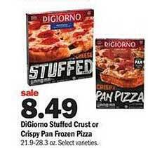 Meijer Digiorno stuffed crust or crispy pan frozen pizza offer