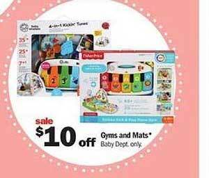 Meijer Gyms and mats offer