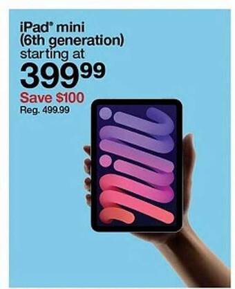 Target Ipad mini offer