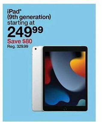 Target Ipad offer