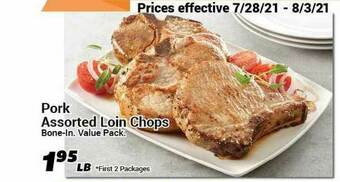 Cost Cutter Pork Assorted Loin Chops offer