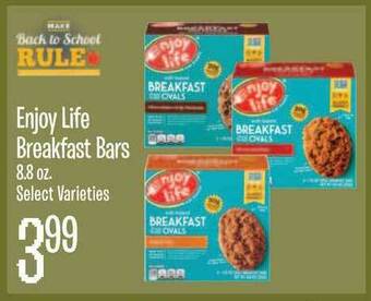 Jewel-Osco Enjoy Life Breakfast Bars offer