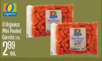 Jewel-Osco O Organics Mini Peeled Carrots offer