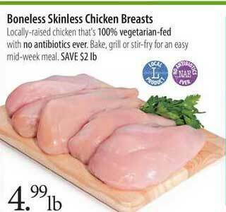 Market of Choice Boneless Skinless Chicken Breasts offer