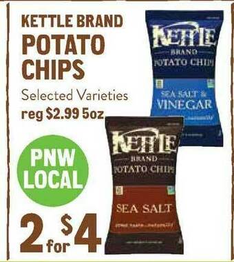 New Seasons Market Kettle Brand Potato Chips offer