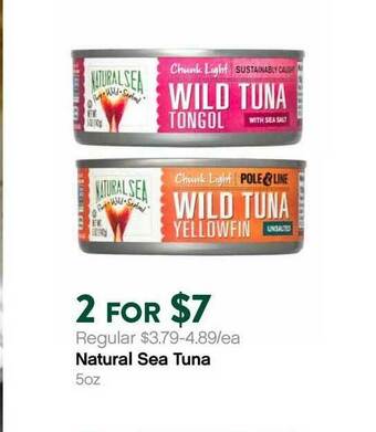 Plum Market Natural Sea Tuna offer