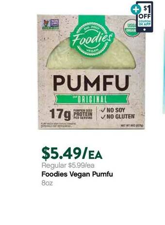Foodies Vegan Pumfu