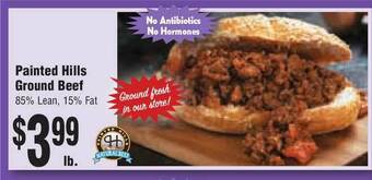 Rosauers Painted Hills Ground Beef offer