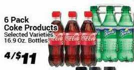 Cost Cutter 6 Pack Coke Products offer