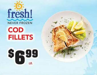 Fareway Cod Fillets offer