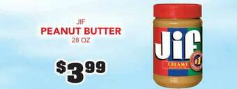 Fareway Jif Peanut Butter offer