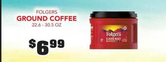 Fareway Folgers Ground Coffee 22.6 - 30.5 Oz offer