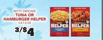 Fareway Betty Crocker Tuna Or Hamburger Helper 4.8-7.6 Oz offer