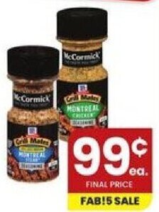 Albertsons McCormick offer