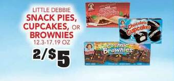 Fareway Little Debbie Snack Pies, Cupcakes, Or Brownies 12.3-17.19 Oz offer