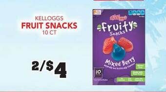 Fareway Kelloggs Fruit Snacks 10 Ct offer