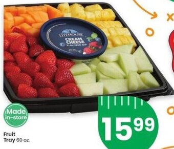 Albertsons Fruit Tray 60 oz offer