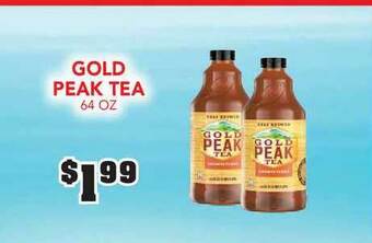 Fareway Gold Peak Tea 64 Oz offer