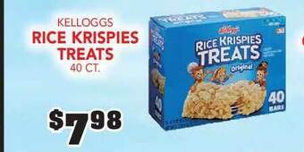Fareway Kelloggs Rice Krispies Treats 40 Ct. offer