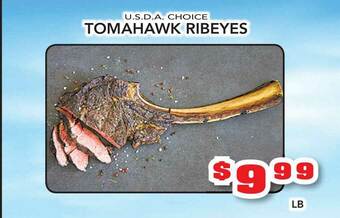 Fareway U.s.d.a. Choice Tomahawk Ribeyes offer