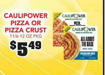 Fareway Caulipower Pizza Or Pizza Crust 11-6-12 Oz Pkg offer