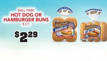Fareway Ball Park Hot Dog Or Hamburger Buns 8 Ct. offer