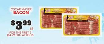 Fareway Oscar Mayer Bacon offer