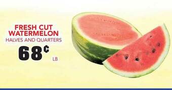 Fareway Fresh Cut Watermelon Halves And Quarters offer