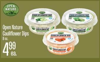 Jewel-Osco Open Nature Cauliflower Dips offer