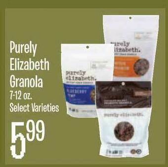 Jewel-Osco Purely Elizabeth Granola offer