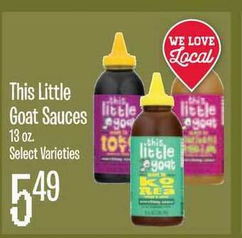 Jewel-Osco This Little Goat Sauces offer